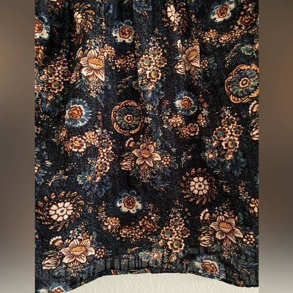 Ulla Johnson Blouse Floral Ruffles XS/S Boho Manet Top - Picture 4 of 6